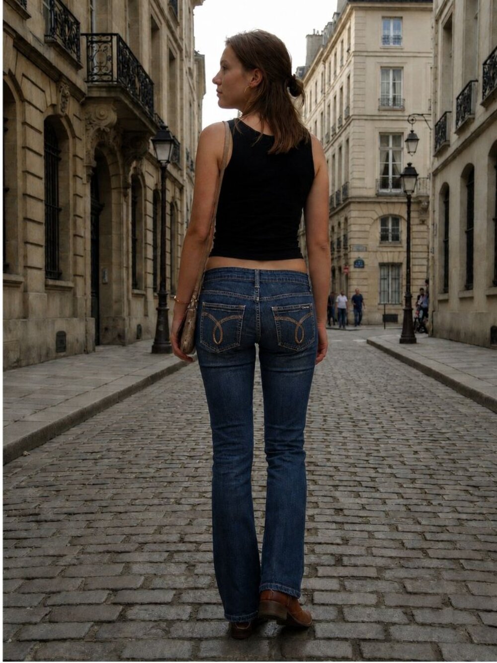 CALVIN KLEIN Bootcut Blue Denim Jeans Style# 168657 - Size 12/32